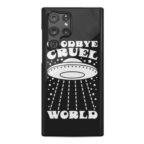 Goodbye Cruel World Phone Case